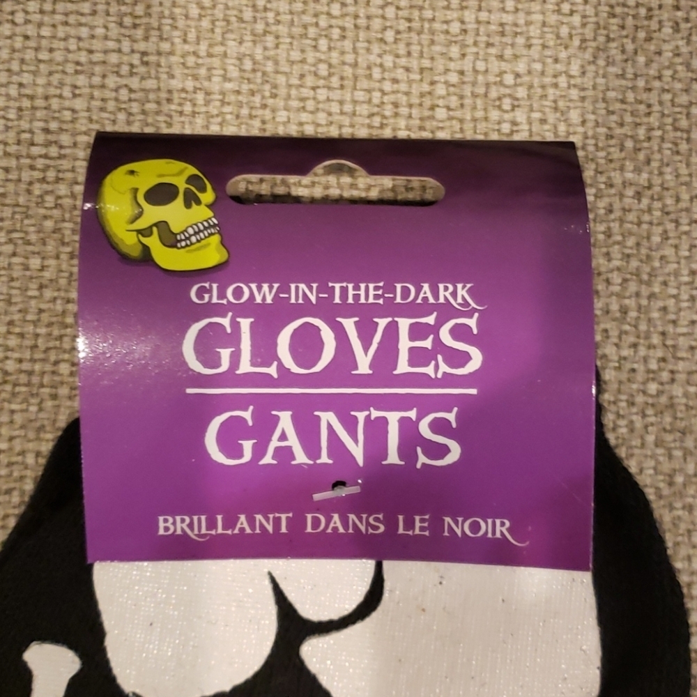 Glow in the Dark Skeleton Gloves - Picture 4 of 4